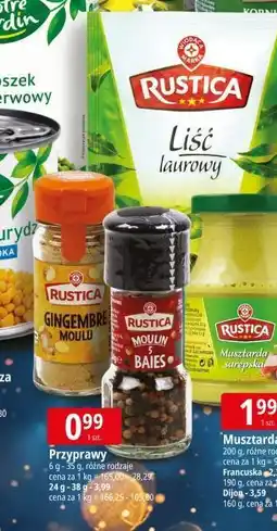E.Leclerc Przyprawa imbir Wiodąca Marka Rustica oferta