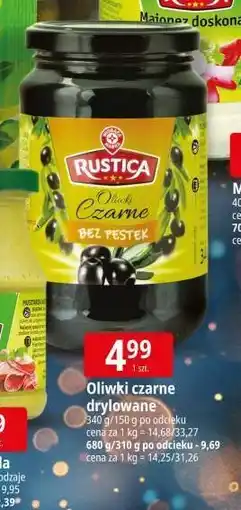 E.Leclerc Oliwki czarne drylowane Wiodąca Marka Rustica oferta