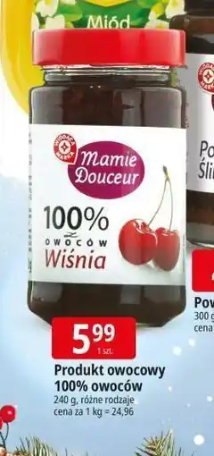 E.Leclerc Dżem 100% z owoców wiśnia Wiodąca Marka Mamie Doceur oferta