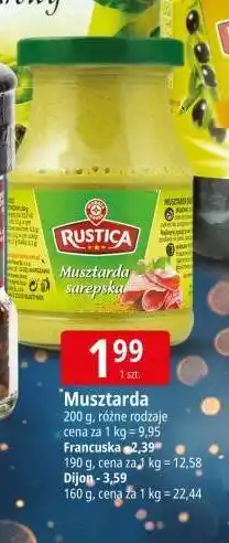 E.Leclerc Musztarda dijon Wiodąca Marka Rustica oferta