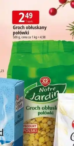 E.Leclerc Groch łuszczony połówki Wiodąca Marka Notre Jardin oferta