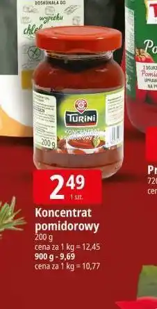 E.Leclerc Koncentrat pomidorowy 30% Wiodąca Marka Turini oferta