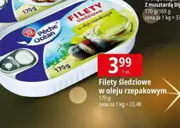 E.Leclerc Filety z makreli w oleju rzepakowym Wiodąca Marka Peche Ocean oferta