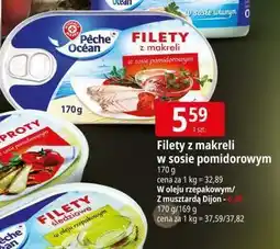 E.Leclerc Filety z makreli musztardą dijon Wiodąca Marka Peche Ocean oferta