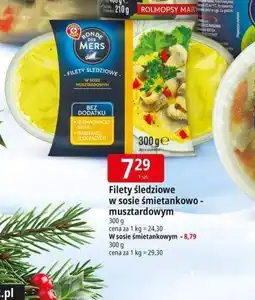 E.Leclerc Filety śledziowe w sosie śmietankowym Wiodąca Marka Ronde Des Mers oferta