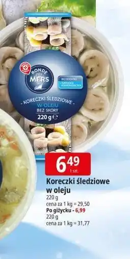 E.Leclerc Koreczki śledziowe po giżycku Wiodąca Marka Ronde Des Mers oferta