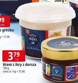 E.Leclerc Pasta z ikry dorsza Wiodąca Marka Ronde Des Mers oferta