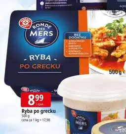 E.Leclerc Ryba po grecku Wiodąca Marka Ronde Des Mers oferta