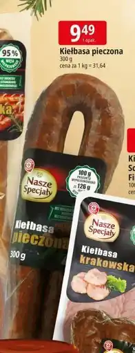 E.Leclerc Kiełbasa pieczona Wiodąca Marka Nasze Specjały oferta