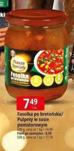 E.Leclerc Flaki po zamojsku Wiodąca Marka Nasze Specjały oferta