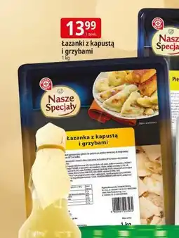 E.Leclerc Łazanki z kapustą i grzybami Wiodąca Marka Nasze Specjały oferta