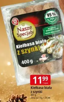 E.Leclerc Kiełbasa biała z szynki Wiodąca Marka Nasze Specjały oferta
