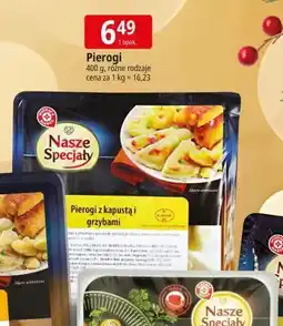 E.Leclerc Pierogi z kapustą i grzybami Wiodąca Marka Nasze Specjały oferta