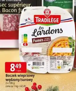E.Leclerc Boczek krojony surowy Wiodąca Marka Tradilege oferta