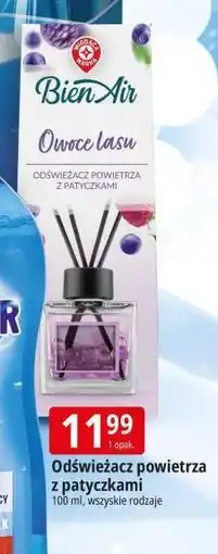 E.Leclerc Patyczki zapachowe owoce lasu Wiodąca Marka Bien Air oferta