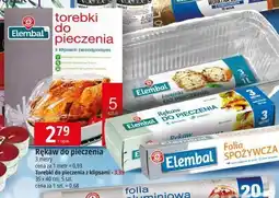 E.Leclerc Torebki do pieczenia z klipsami 35 x 40 cm Wiodąca Marka Elembal oferta