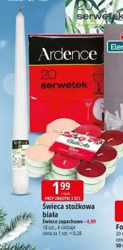 E.Leclerc Świeczki zapachowe różane Wiodąca Marka Bien Air oferta