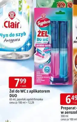 E.Leclerc Żel do wc z aplikatorem limonka Wiodąca Marka Syphon oferta