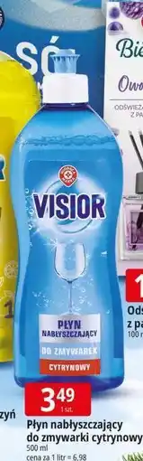 E.Leclerc Płyn nabłyszczający cytrynowy Wiodąca Marka Visior oferta