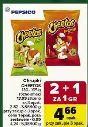 Carrefour Chrupki ketchup Cheetos oferta
