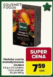 Carrefour Herbata mango & strawberry Dilmah oferta