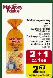 Carrefour Makaron kluseczki babuni 5-jajeczny Makarony Polskie oferta