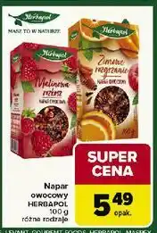 Carrefour Napar owocowy zimowe rozgrzanie Herbapol oferta