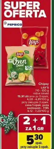 Carrefour Chipsy paprykowe Lay's oferta