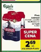 Carrefour Piwo Harnaś Jasne Pełne oferta