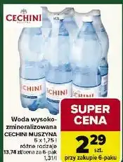 Carrefour Woda gazowana Muszyna Cechini oferta