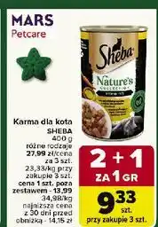Carrefour Karma dla kota koktajl drobiowy z wątróbką Sheba Nature's Collection oferta