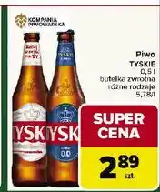 Carrefour Piwo Tyskie 0.0% oferta