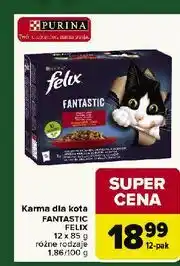 Carrefour Karma dla kota wiejskie smaki Purina Felix Fantastic oferta