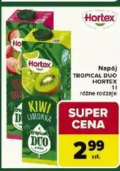 Carrefour Napój czerwone winogrono-gujawa Hortex Tropical Duo oferta