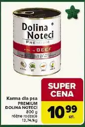 Carrefour Karma dla dorosłych psów bogata w wołowinę Dolina Noteci oferta