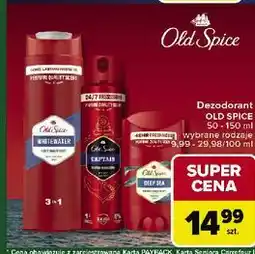 Carrefour Dezodorant Old Spice Deep Sea oferta