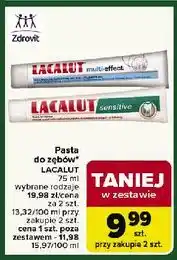 Carrefour Pasta do zębów Lacalut Sensitive oferta