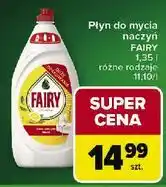 Carrefour Płyn do mycia naczyń lemon Fairy oferta