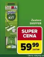 Carrefour Zestaw startowy: miotełka do kurzu + mop końcówki mopa Swiffer oferta