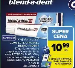 Carrefour Klej do protez complete strong hold Blend-A-Dent oferta