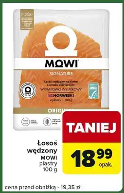 Carrefour Express Łosoś wędzony Mowi Signature plastry 100 g oferta