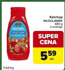 Carrefour Express Ketchup Włocławek 480 g, 2 rodzaje oferta