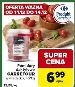 Carrefour Express Pomidory daktylowe CARREFOUR w wiaderku 500 g oferta