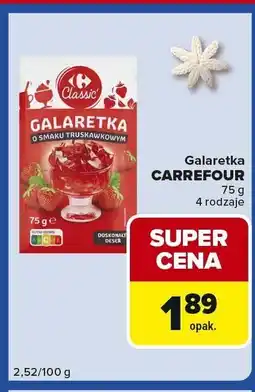 Carrefour Express Galaretka Galaretka CARREFOUR 4 rodzaje oferta