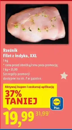 Lidl Schab wieprzowy Rzeźnik Filet z indyka, XXL Lidl oferta