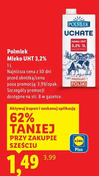 Mleko Polmlek Mleko UHT 3,2%