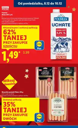 Lidl Mleko UHT 3,2% Polmlek oferta