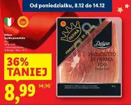 Lidl Szynka parmeńska Deluxe oferta
