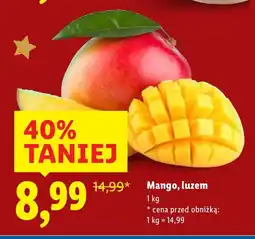 Lidl Mango luzem Lidl oferta