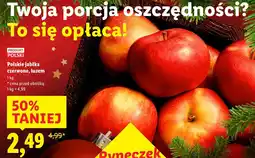 Lidl Polskie jabłka czerwone luzem Lidl oferta